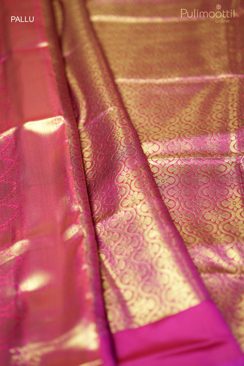 Pastel Pink Colour Semi Silk Saree