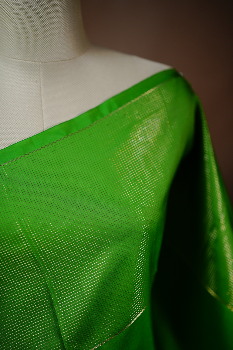 Light Green colour Kanchipuram Saree