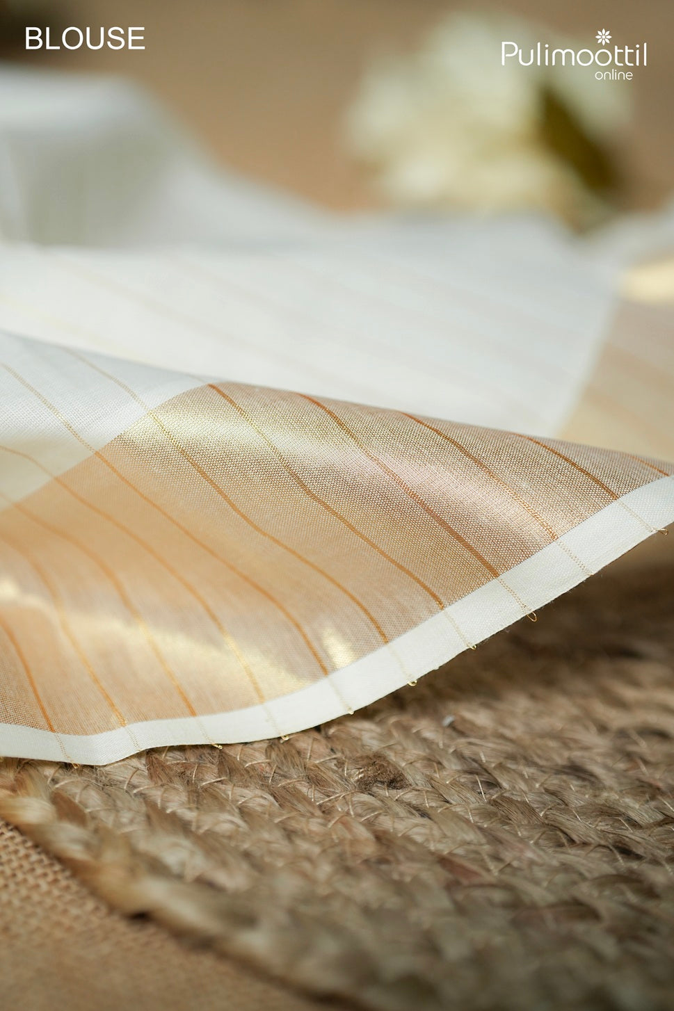 Kerala traditional floral print set saree