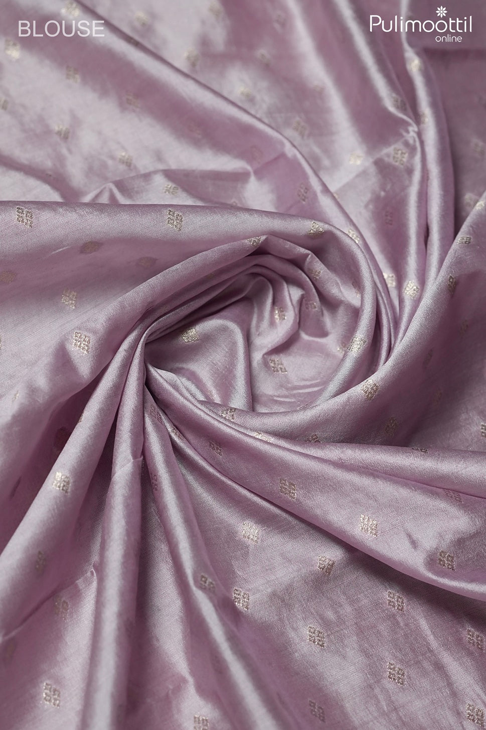 Lavender color organza fancy saree