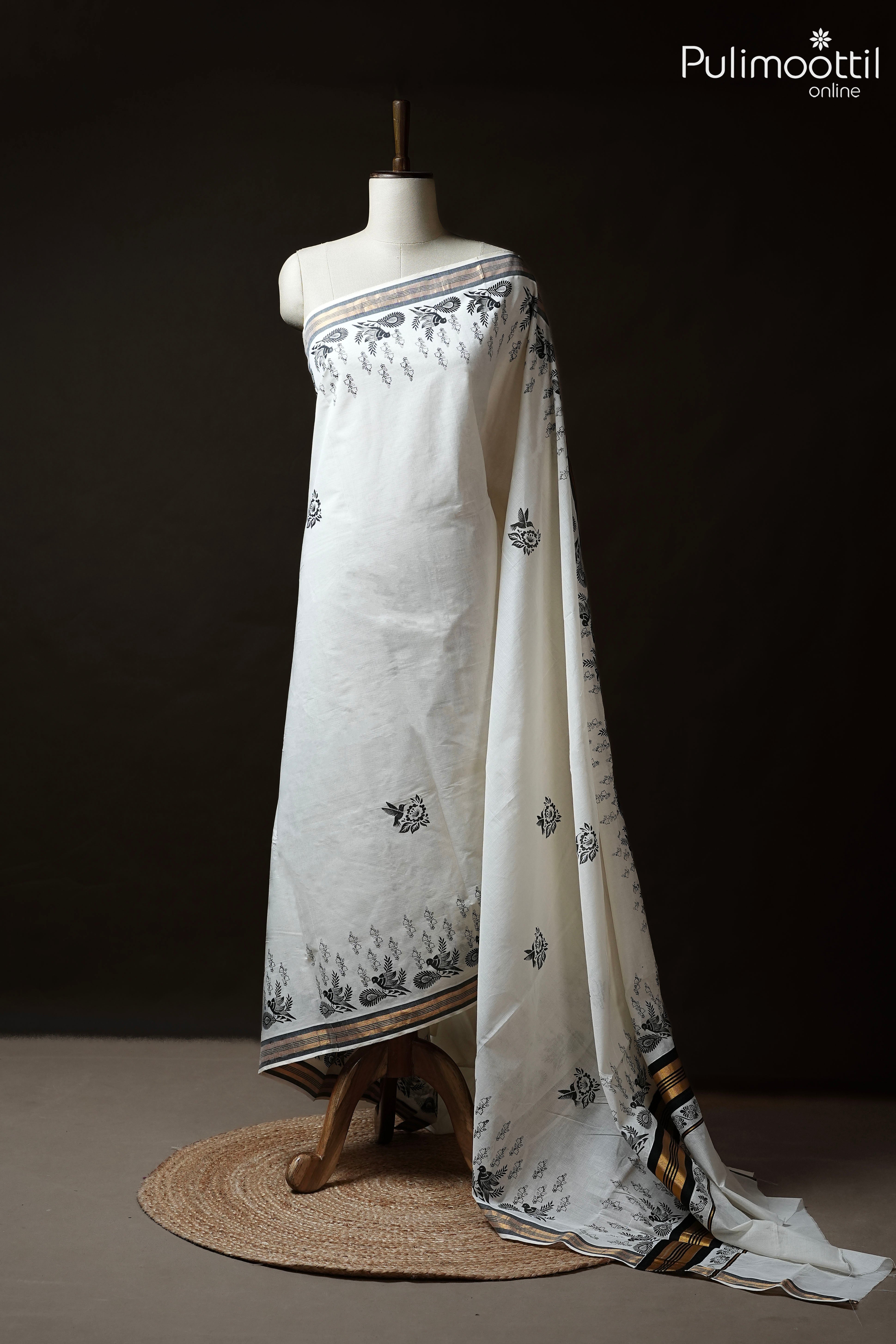 Kerala Traditional Cotton Set Saree