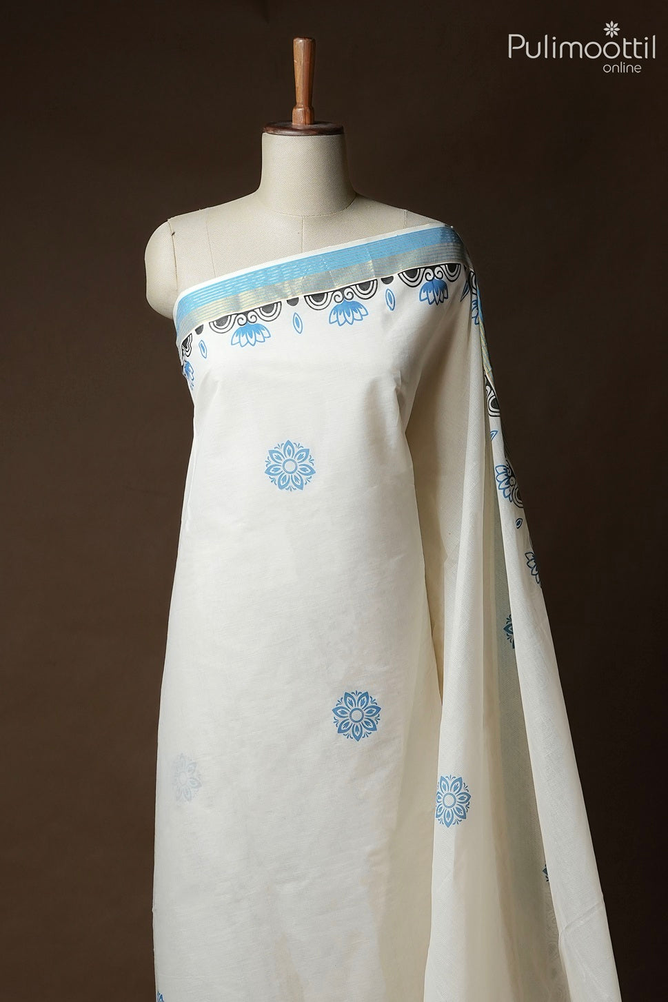 Kerala Traditional Cotton Set Saree