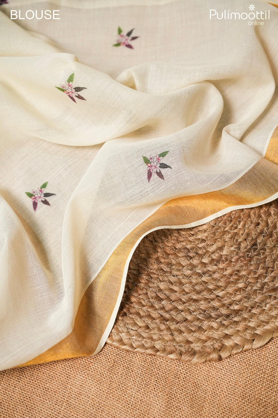 Kerala traditional cotton set saree