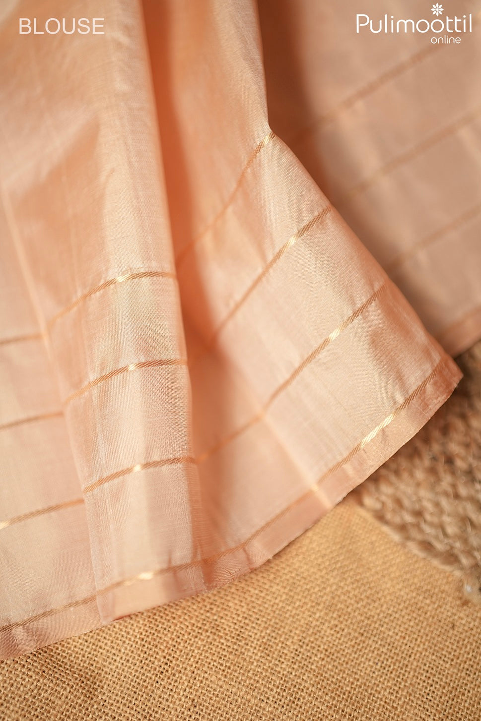 Golden yellow color Kanchipuram soft silk saree