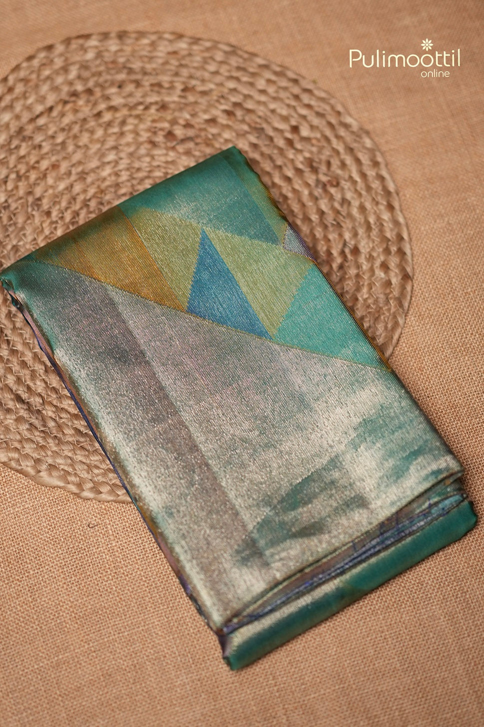 Multicolour Kanchipuram Brocade Designer Saree