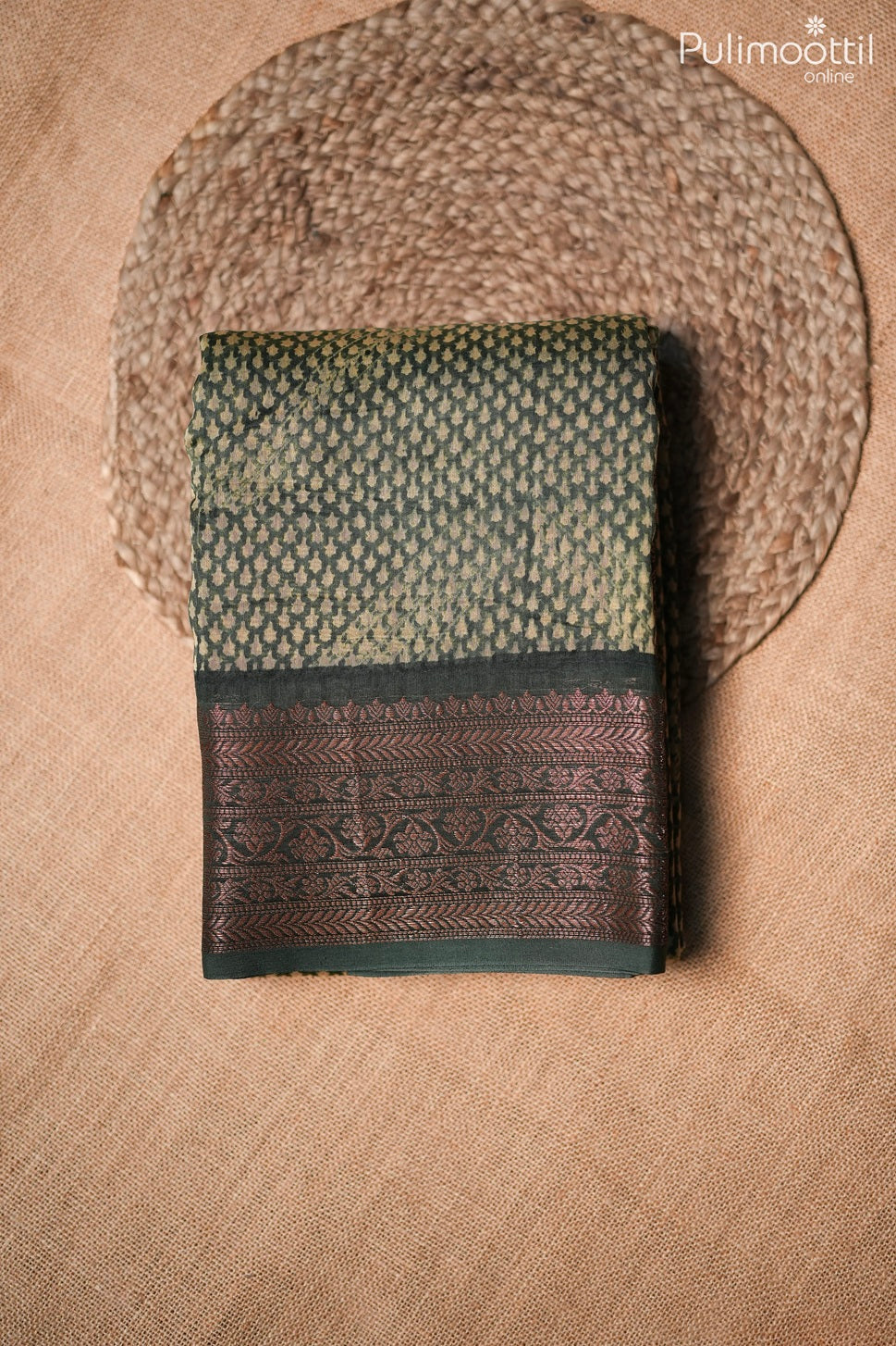 Multi color Chanderi silk saree