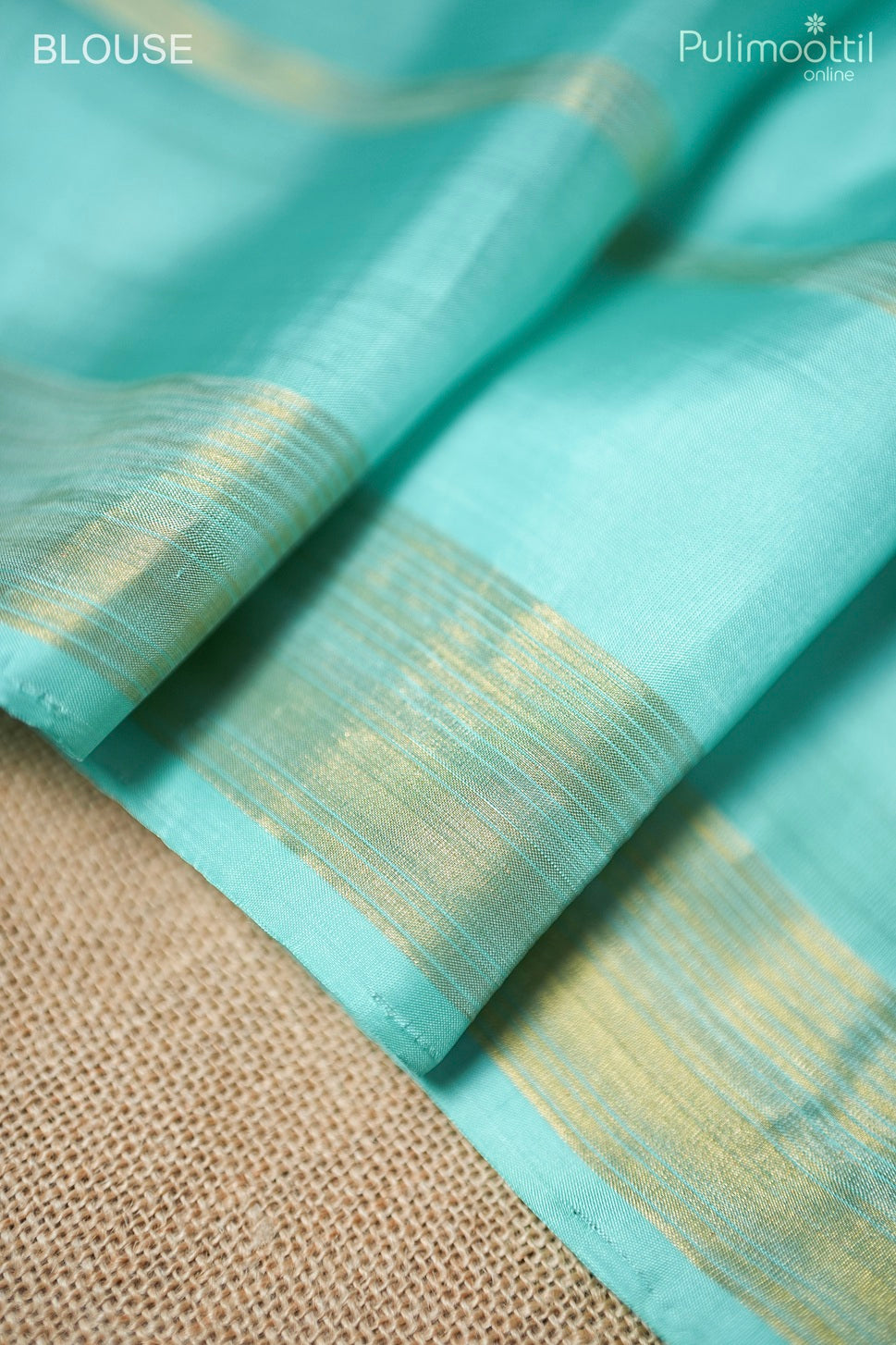 Dark purple color Kanchipuram saree