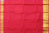 Rani Pink Colour, Kanchipuram Bridal Silk Saree.