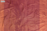Palatinate Purple Color, Bridal Designer Silk Saree.