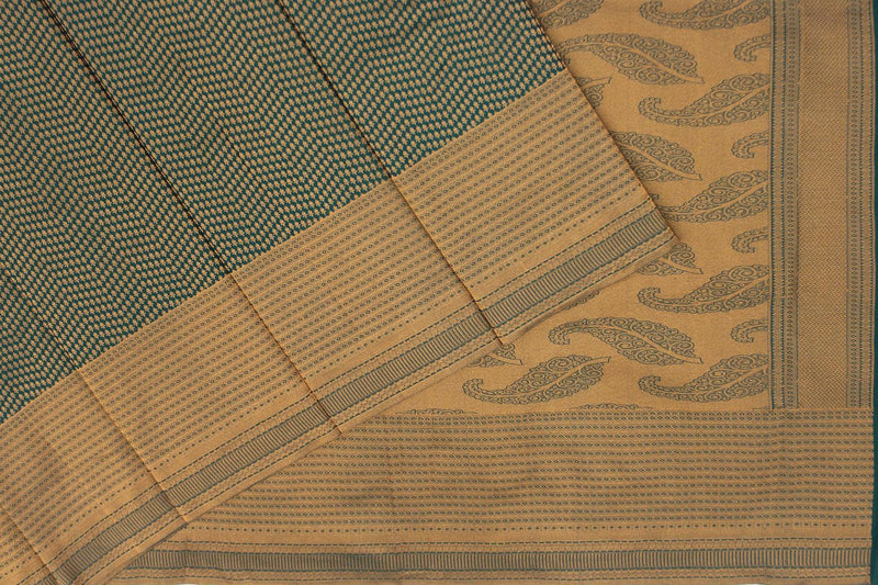 Green Colour, Kanchipuram Designer Soft Silk Saree.