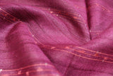 Amaranth Pink  Colour, Jute Silk Saree.