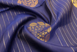 Blue Colour, Kanchipuram Designer Soft Silk Saree