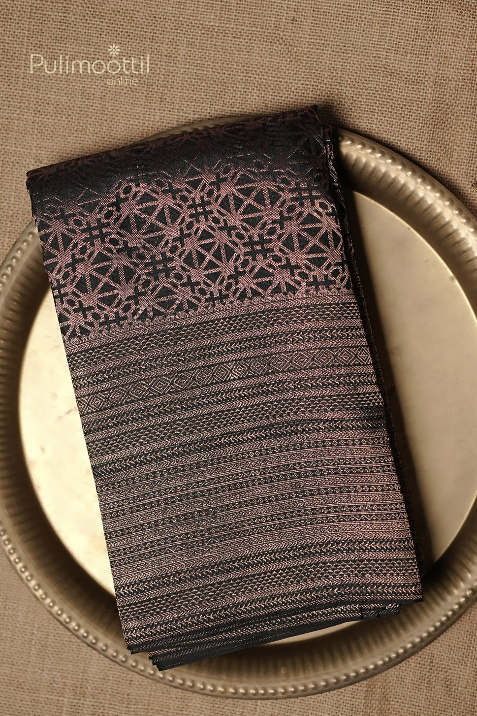 Dark Green Colour Brocade Wedding Saree