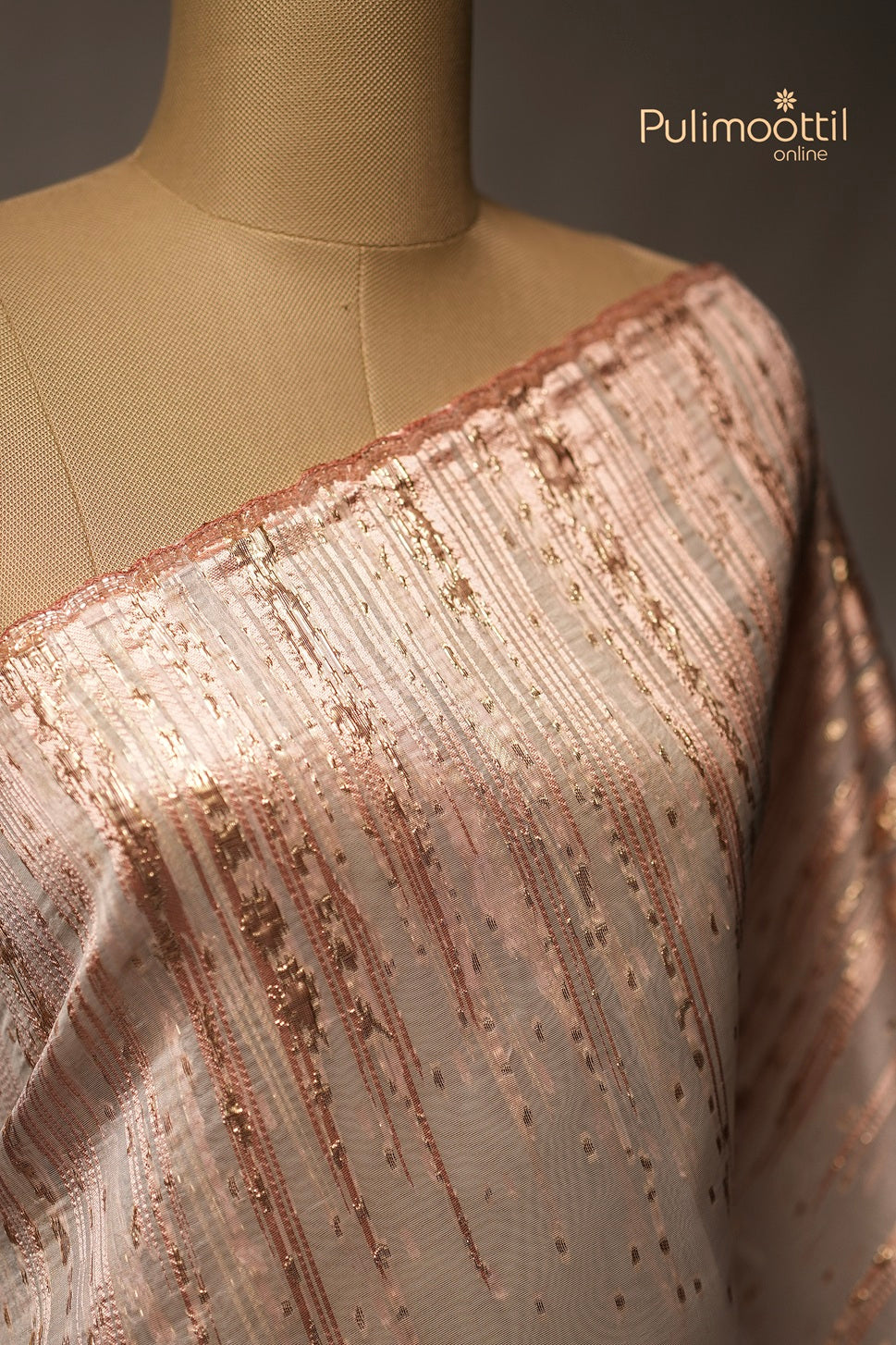 White Colour Turkish Organza Saree