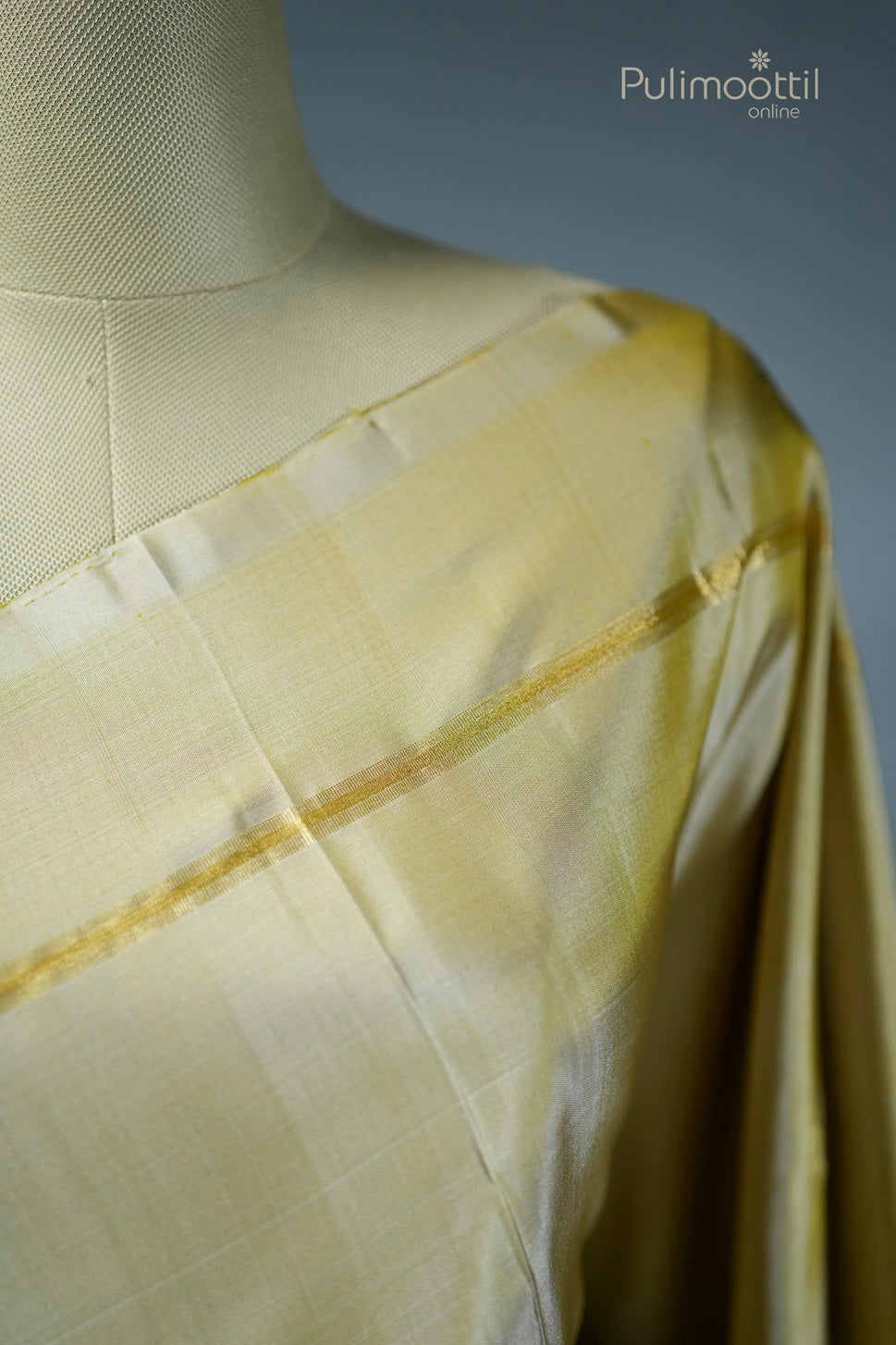 Pastel Yellow Colour Kanchipuram Soft Silk Saree