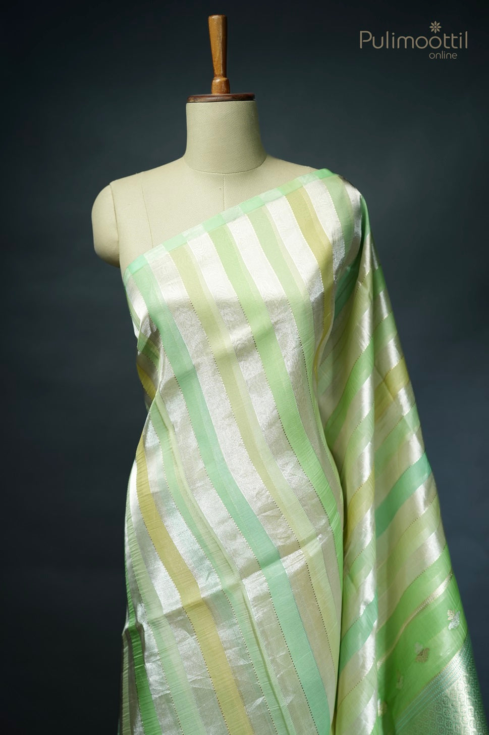 Multishaded Organza Fancy Saree