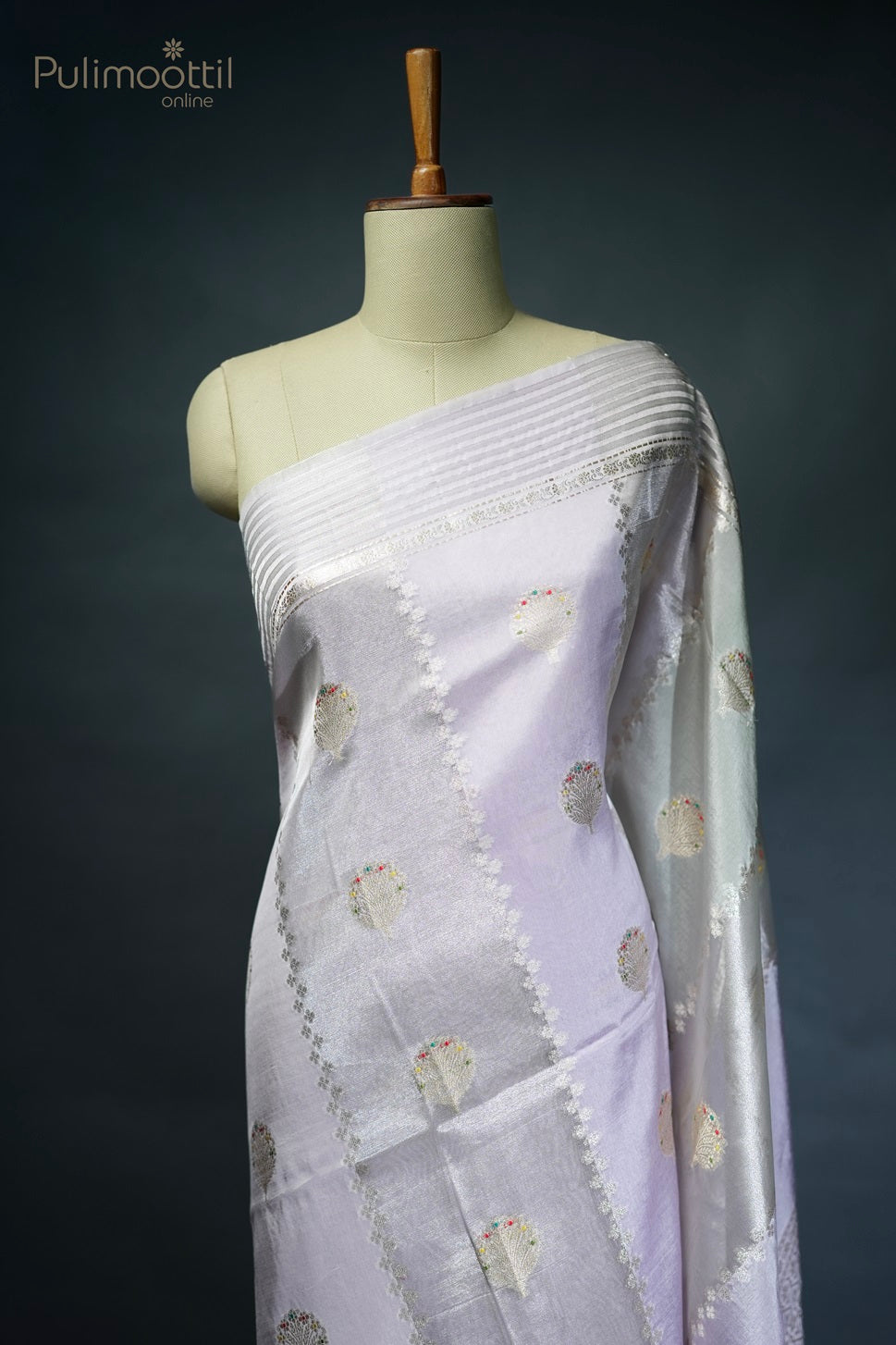 Multicolour Organza Fancy Saree