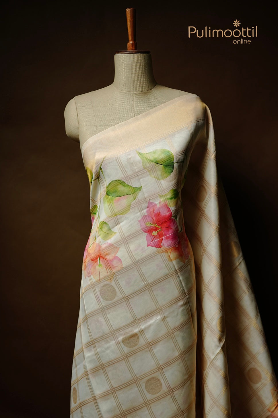 Off White Colour Traditional Fancy Saree