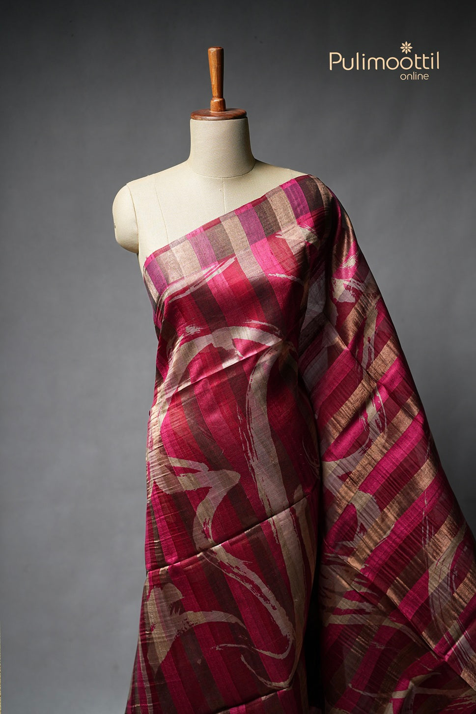 Multicolour Jute Silk Saree