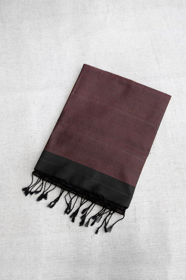 Black Color Kanchipuram Soft Silk Saree