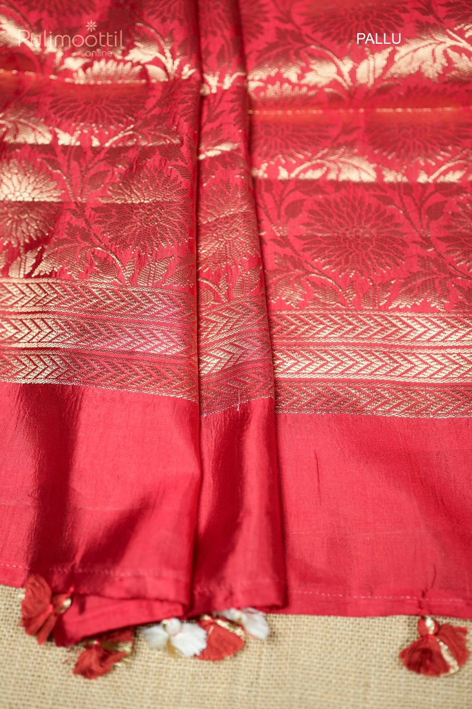 Dupion Silk Cream Colour Fancy Saree