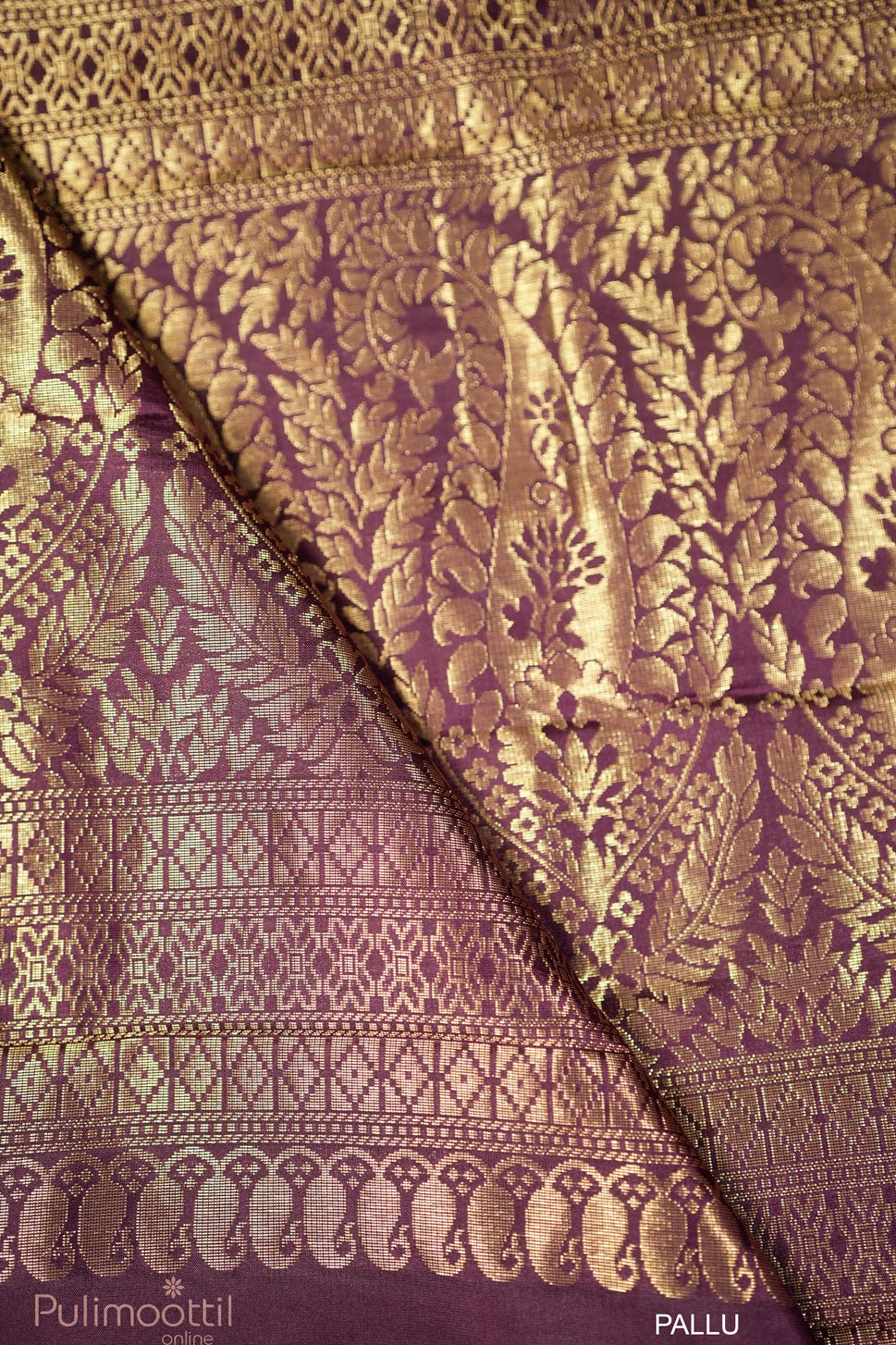 Golden Rod Colour Kanchipuram Soft Silk Saree.