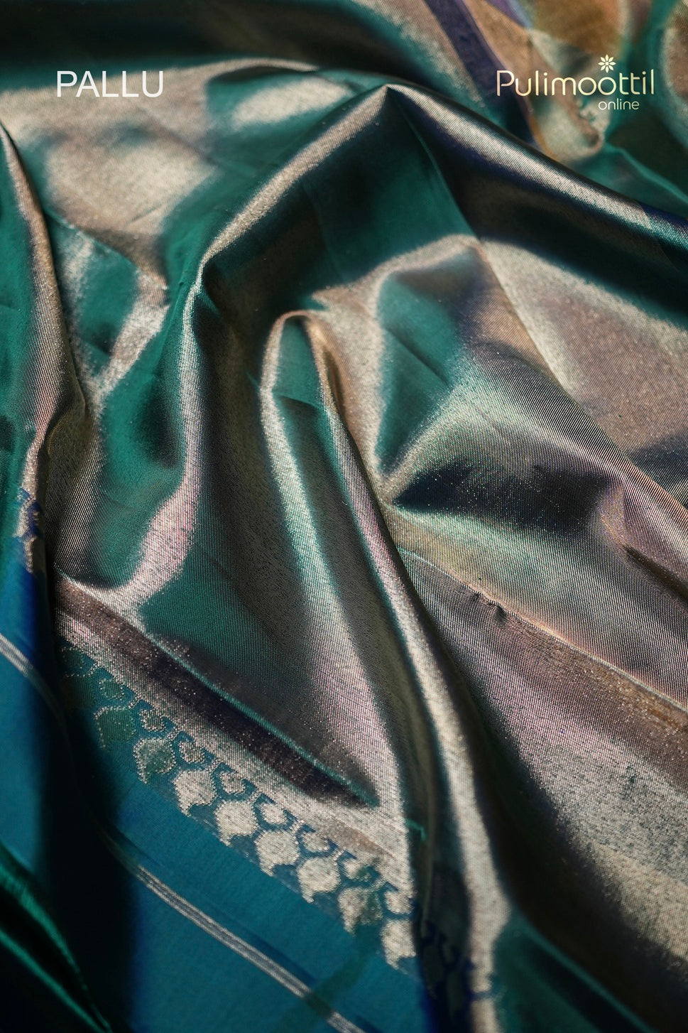 Multicolour Kanchipuram Brocade Designer Saree