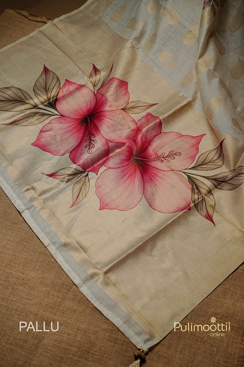Off White Colour Traditional Fancy Saree