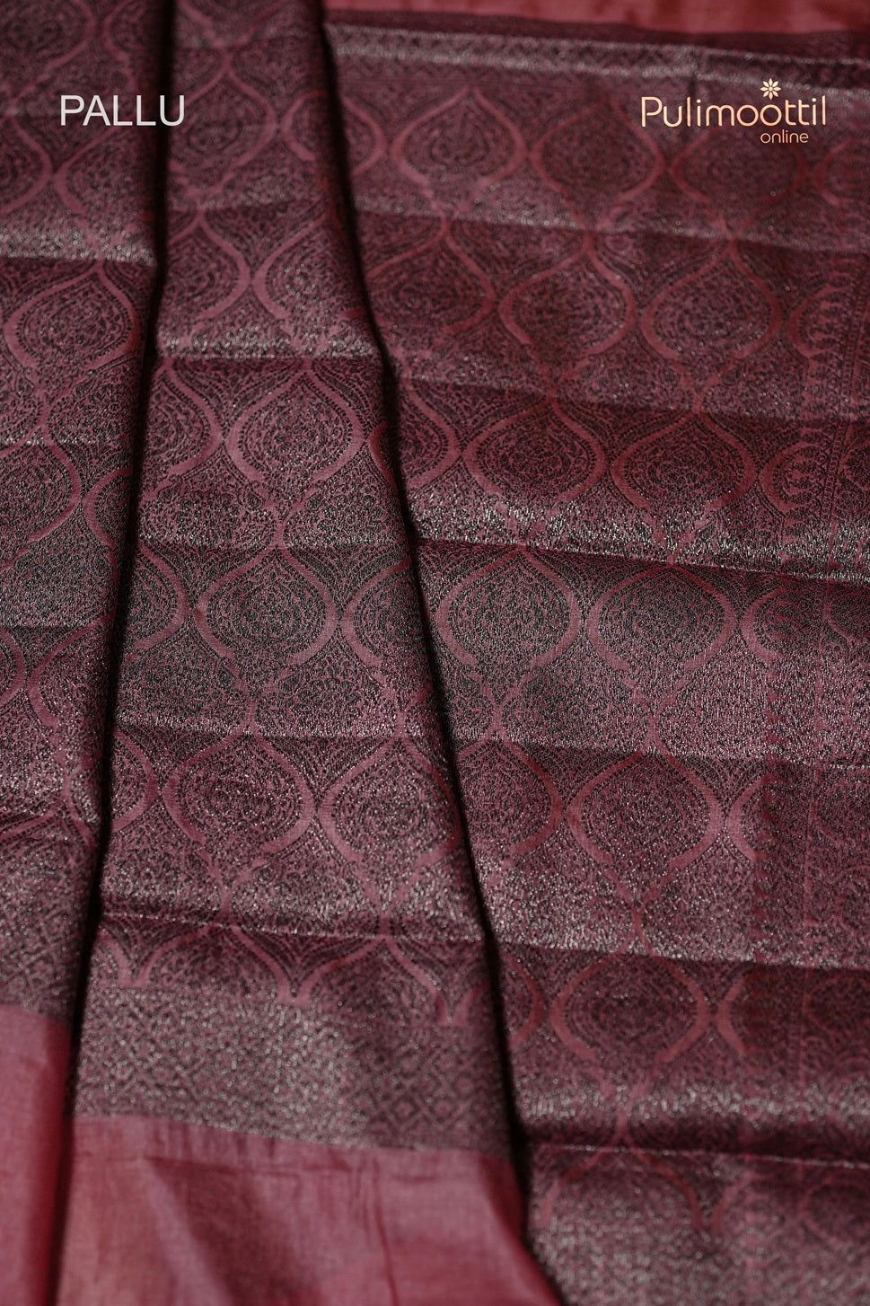 Pink Peach Colour Tussar Silk Saree
