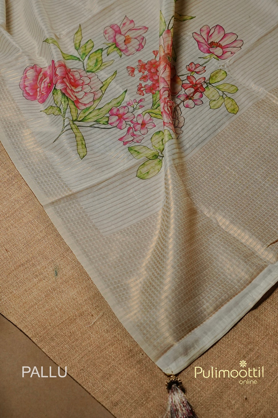 Off White Colour Traditional Fancy Saree