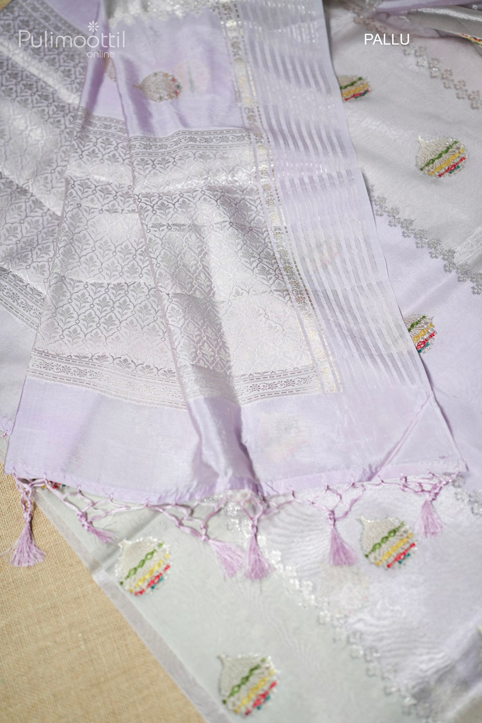 Multicolour Organza Fancy Saree