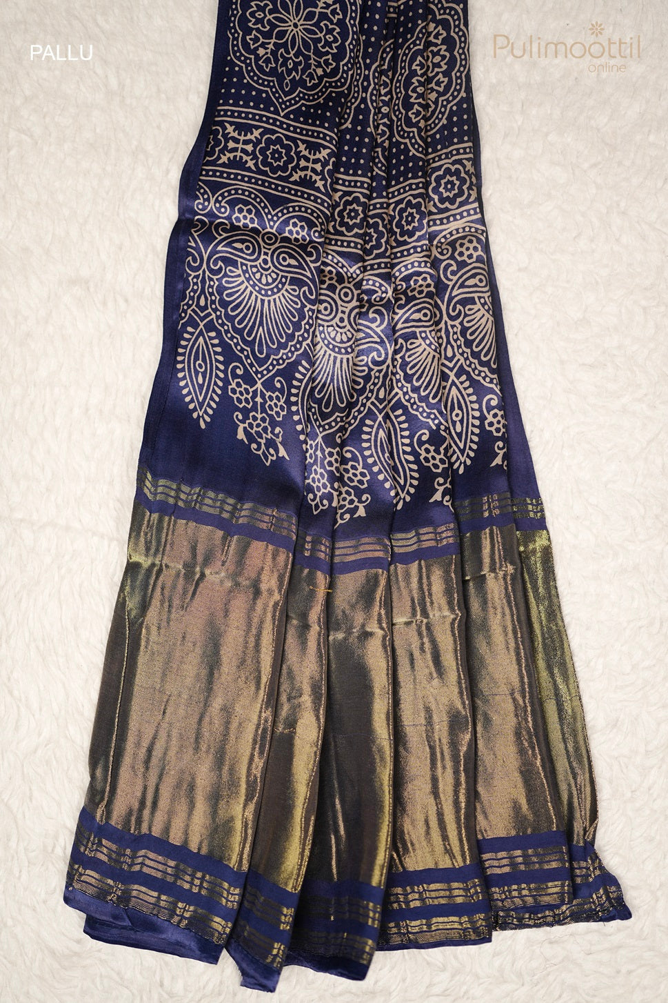 Blue Colour Modal Silk Saree