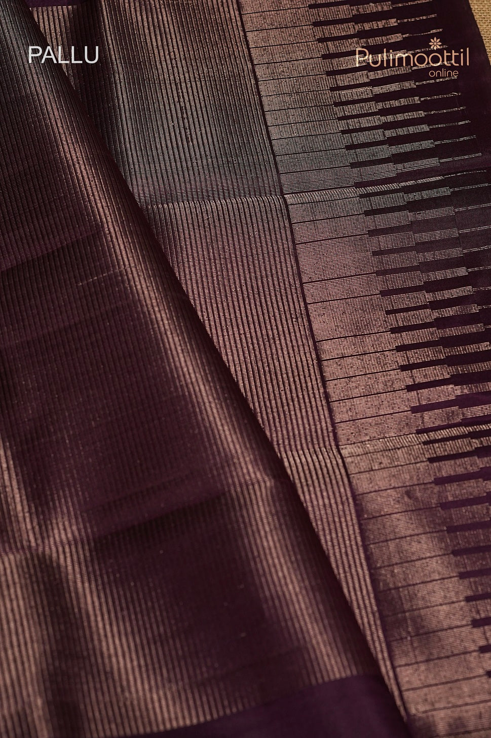 Purple Colour Kanchipuram Soft Silk Saree