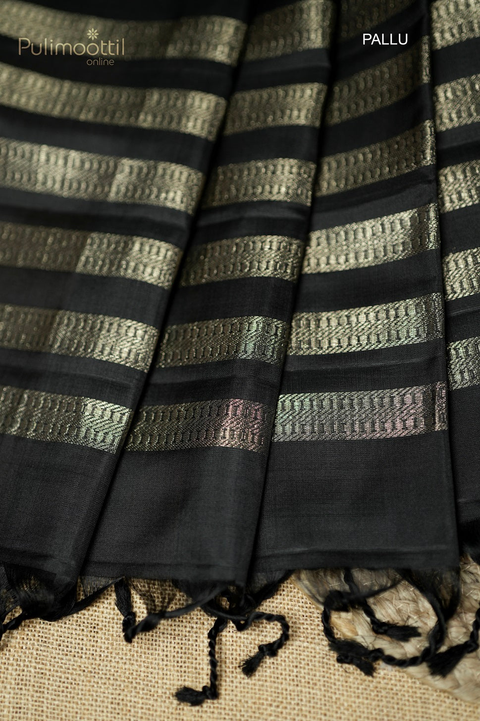 Black Colour Soft Silk Saree