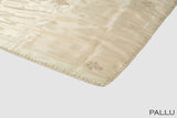 Light golden color soft Organza saree.