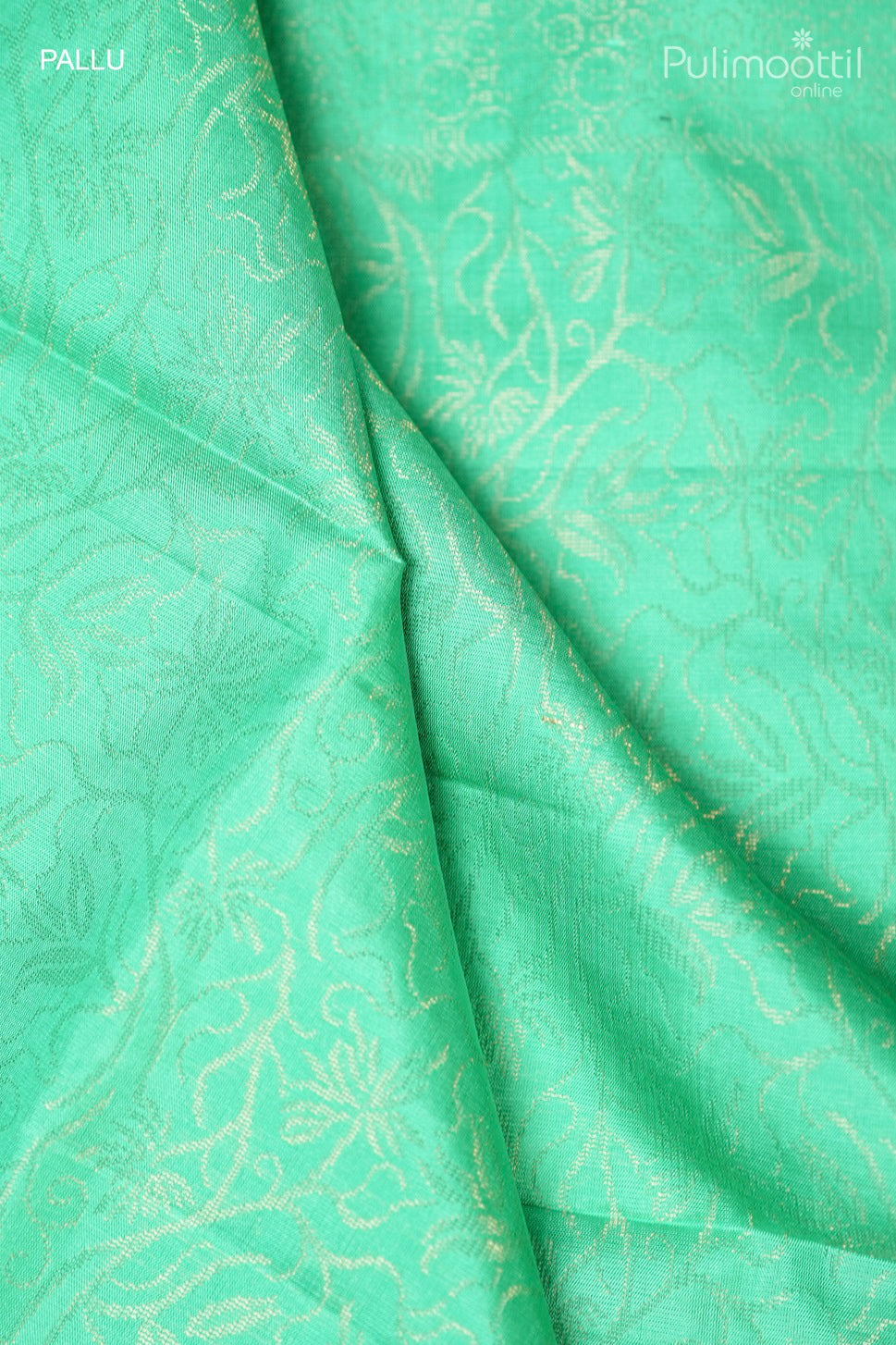 Mint Green Colour Kanchipuram Soft Silk Saree