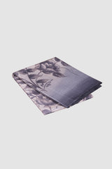 Ash color Tusser silk saree.