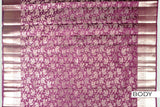 Wine color pure Kanchipuram wedding saree.
