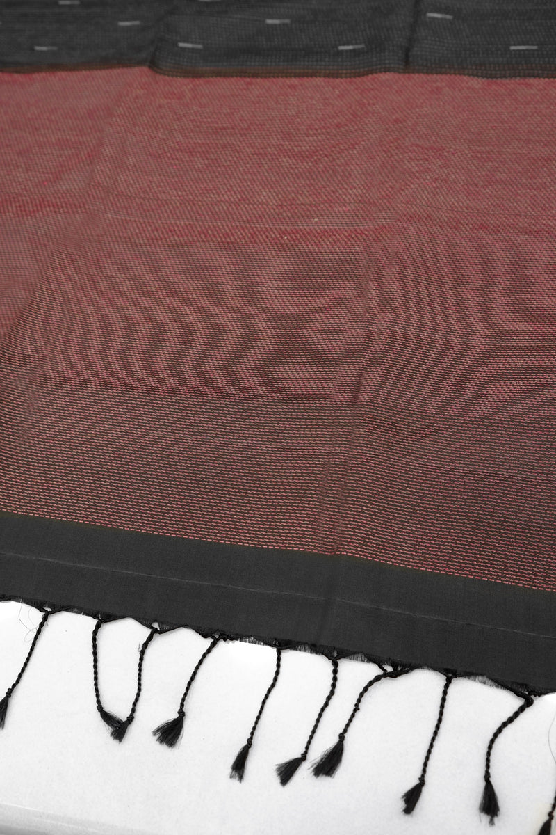 Black Color Kanchipuram Soft Silk Saree