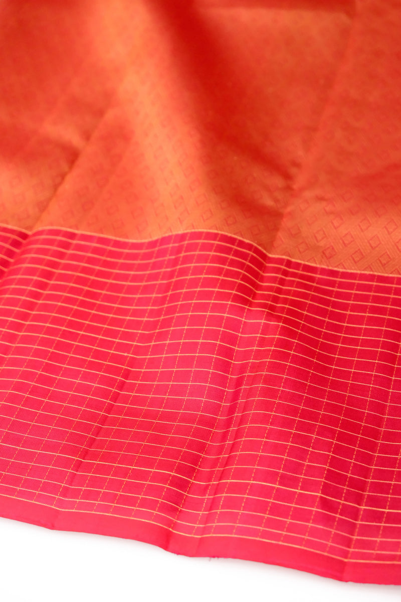 Pink Color Kanchipuram Soft Silk Saree