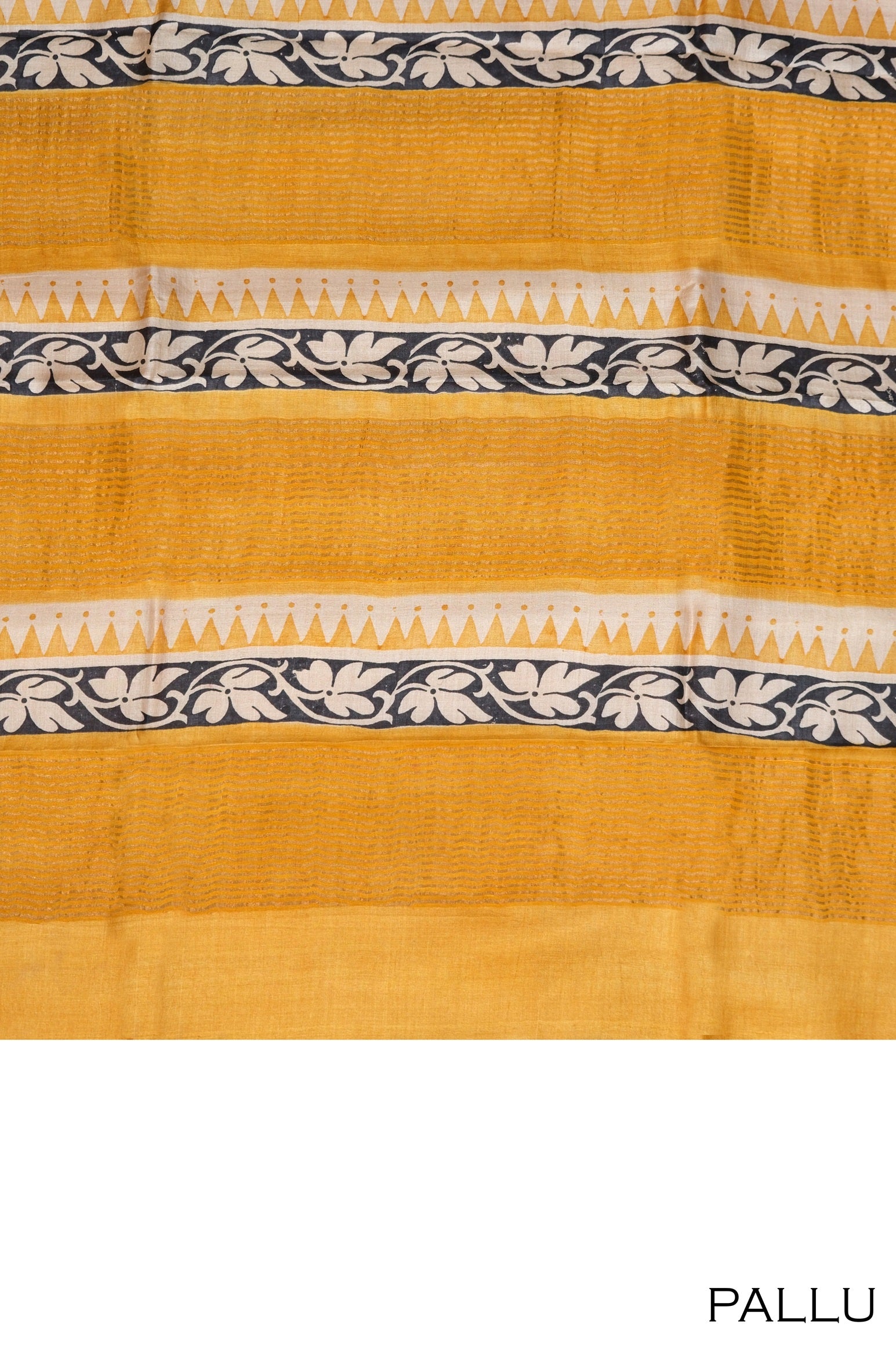 Crimson Red color pure Tusser silk saree.