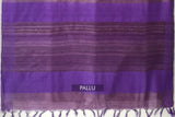 Purple Color Jute Silk Saree