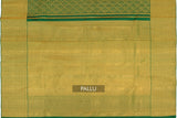 Dark Green Color Kanchipuram Brocade Saree