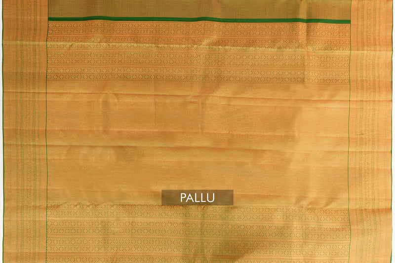 Green Color Kanchipuram Brocade Saree