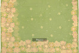 Pista Green Color Organza Saree