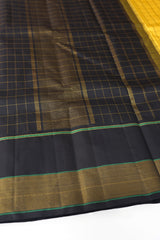 Yellow Color Kanchipuram Silk Saree