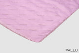 Lavender color crushed Organza saree.