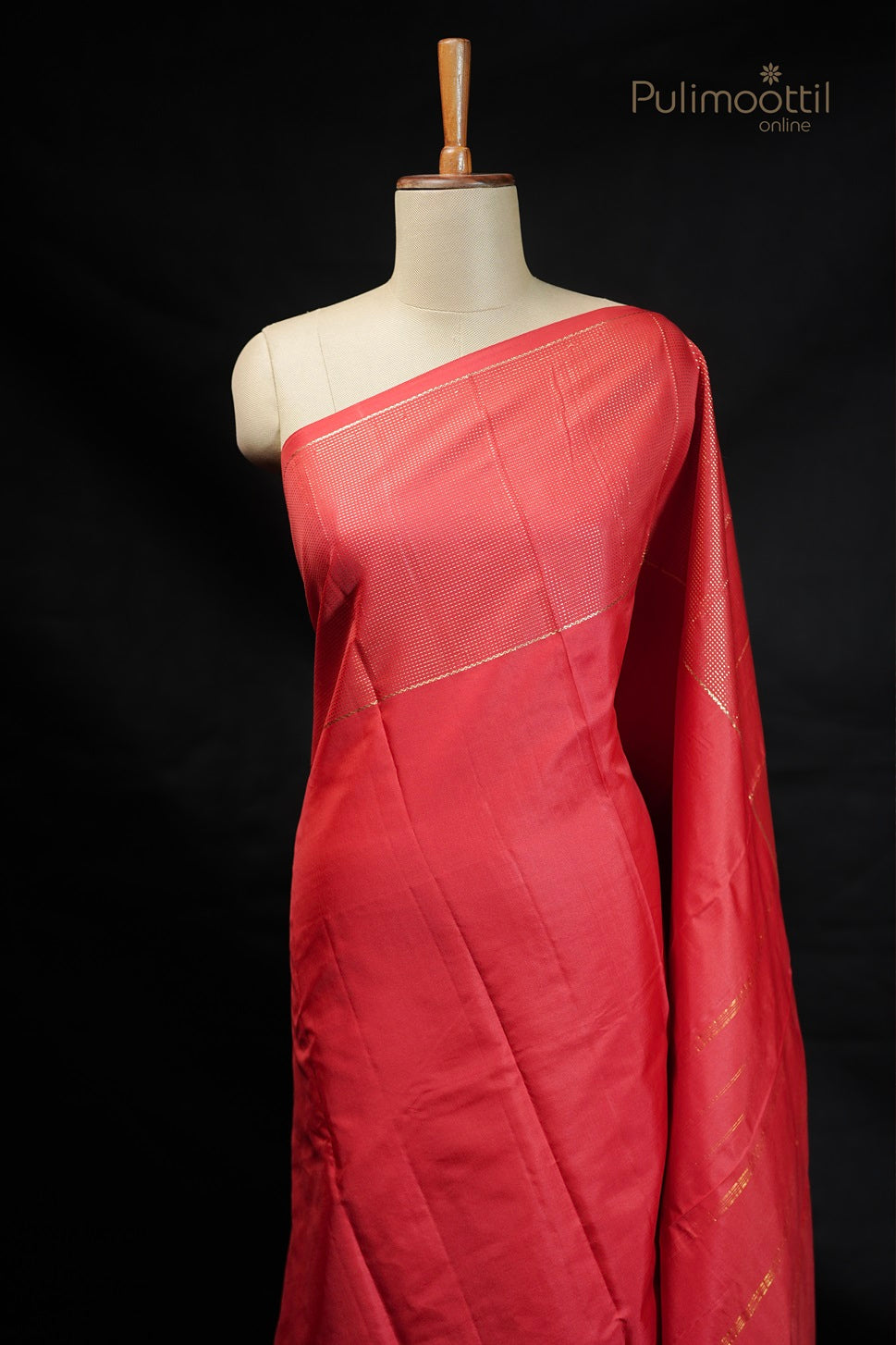 Red Colour Kanchipuram Saree