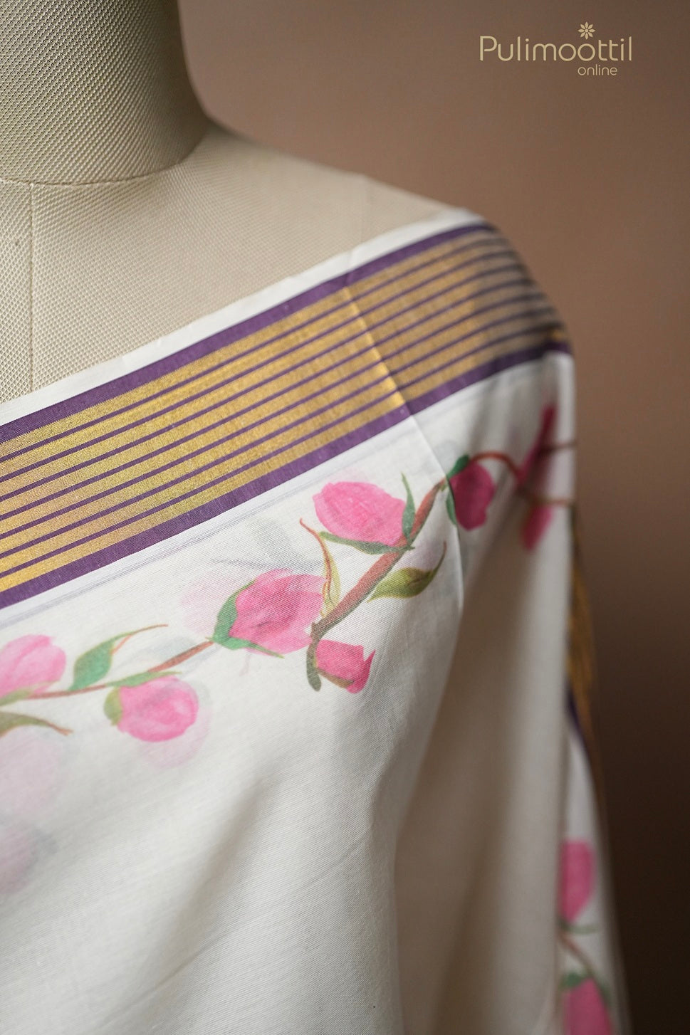 Kerala Traditional Cotton Set Saree