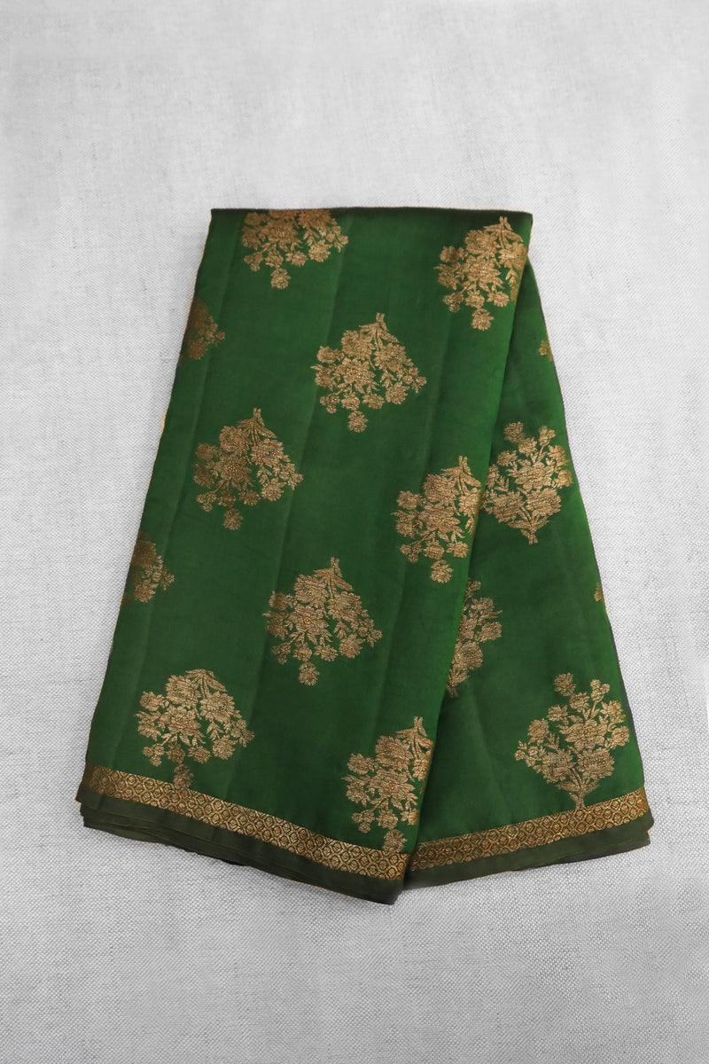 Green Color Banarasi Saree